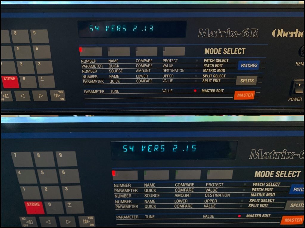 Oberheim Matrix 6r firmware update! – todbot blog